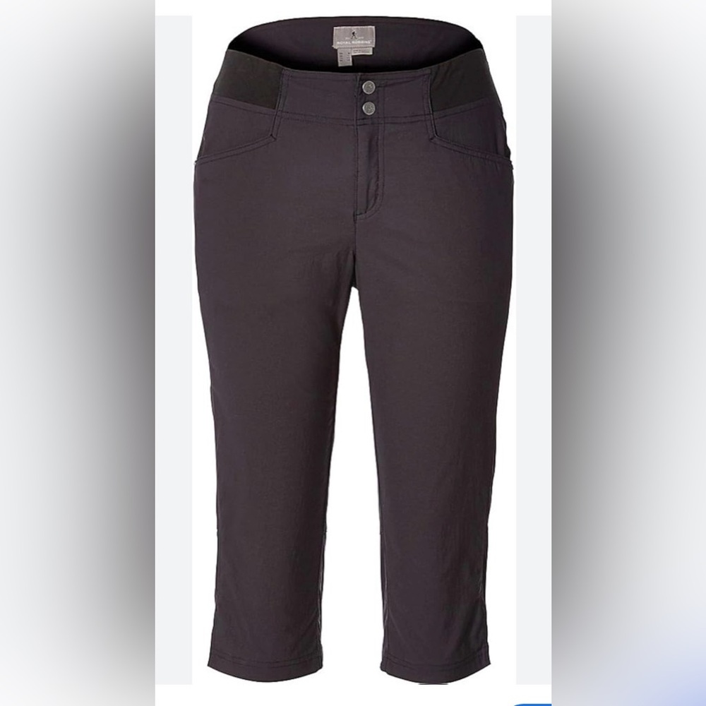 Royal Robbins Charcoal Performance Hiking Shorts